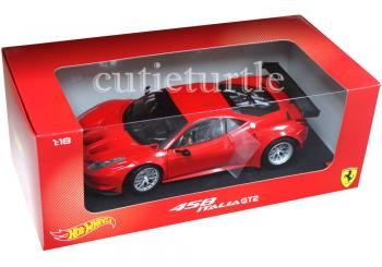 HotWheels : Sortie de la Ferrari 458 GT2 Rouge 1/18