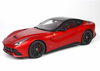 BBR : Ferrari F12 Rouge mtallis / Toit noir / jantes noires