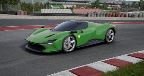MR Models : Preview 2022 : FE036SE2 : Annonce d'une Ferrari Daytona SP3 en Green Jowel au 1/18