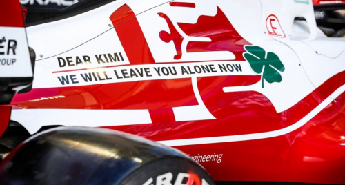 Minichamps : Preview 2022 : 117212307 : L'Alfa Romeo C41 de la dernière course de Raikkonen au 1/18