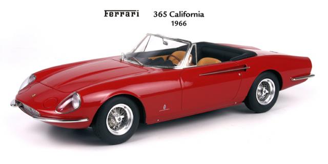 BBR : La Ferrari 365 California  Rosso Corsa annonce pour mai 2014 au 1/18