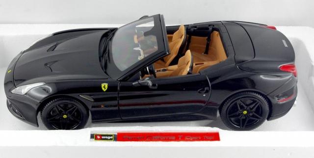 Bburago Signature : Nouveaut Septembre 2016 : Sortie de la Ferrari California T Noire 1/18