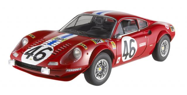 Photos de la Dino 246 GT 24 H du Mans 1972 #46 NART Elite 1/18