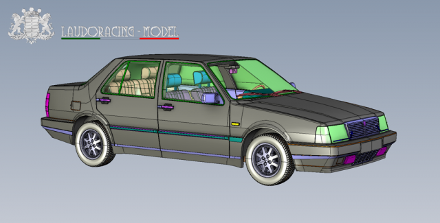 Laudoracing : Le fabricant annonce travailler sur une Lancia Thema 8.32 Srie 1 au 1/18