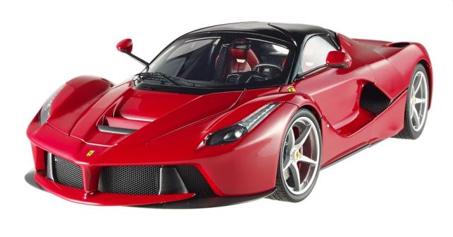 Elite : Photos officielles de la Ferrari LaFerrari Rosso Corsa 1/18