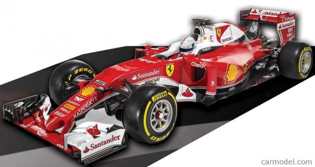 Bburago : Preview 2016 : Premire photo de la Ferrari F1 2016 SF16-H de Vettel au 1/18