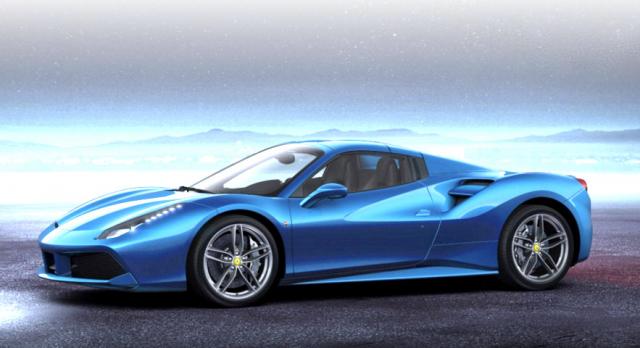 MR Models : A venir en 2016 : La Ferrari 488 Spider en version ferme au 1/18