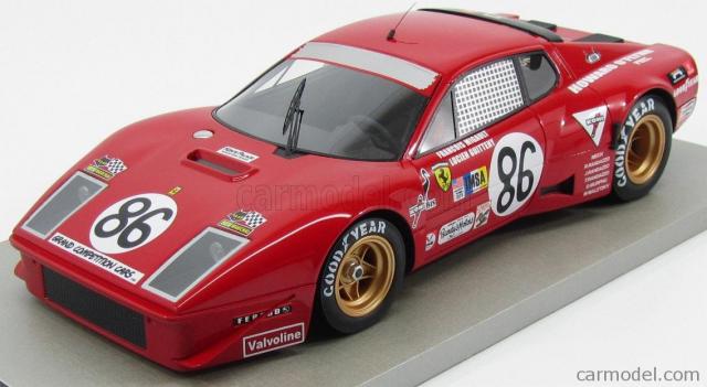 Tecnomodel : Nouveaut Juillet 2016 : Ferrari 365 GT4 BB NART Competizione N86 24 heures du Mans 1976 1/18