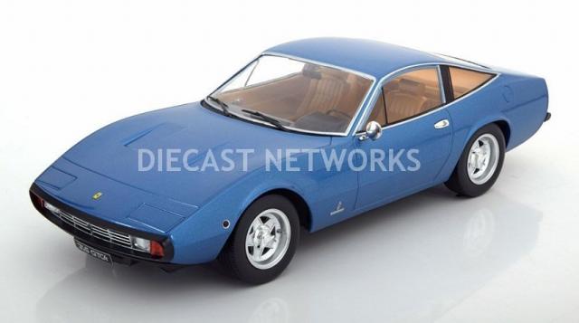 KK Scale Models : Preview Fin 2018 : 180282BL : Dcouvrez la Ferrari 365 GTC4 en Bleu mtallis au 1/18 !