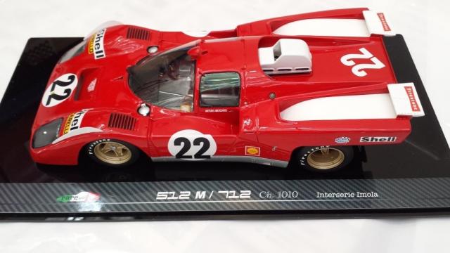 R.A.R.E. Models : Nouveaut Sept. 2015 : Ferrari 512 M #22 Imola Interserie 1971 Winner 1/18