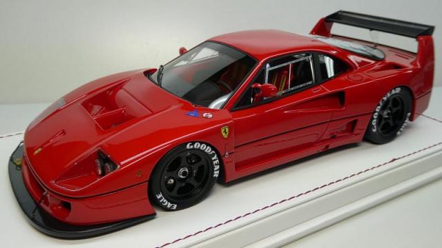 Davis & Giovanni : Retour sur la Ferrari F40 LM Rouge  jantes noires au 1/18