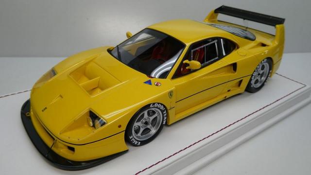 Davis & Giovanni : Retour sur la Ferrari F40 LM Jaune  jantes grises au 1/18