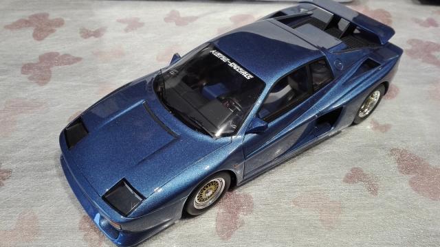 GT Spirit : Nouveaut Juillet 2017 : Koenig Testarossa Srie 1 Bleue 1/18