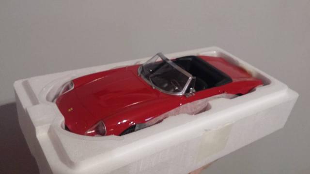 KK Scale Models : Nouveaut Nov. 2016 : Photos de la Ferrari 365 California Rouge 1/18