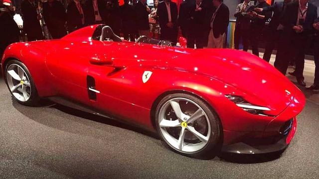 Looksmart : LS18_021B : Preview Q2 2019 : La Ferrari Monza SP1 "Rosso Magma" bientt au 1/18
