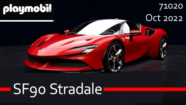 Playmobil : Preview Fin 2022 : Une licence Ferrari et une SF90 Stradale !