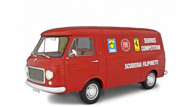 Laudoracing : Preview 2020 : LM122I : Photos du Fiat 238 Assistance Ferrari Scuderia Filipinetti 1970 au 1/18