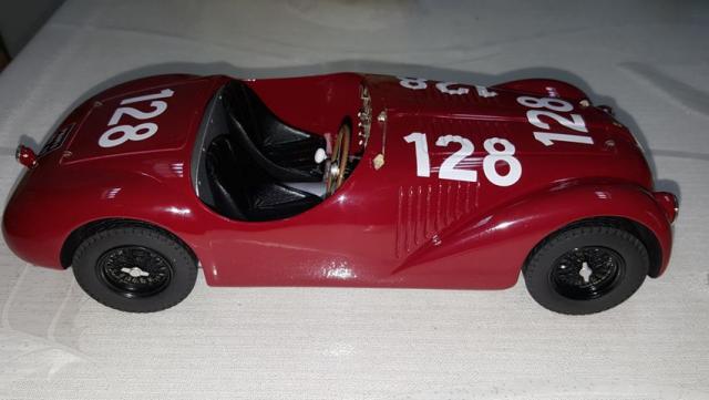 MG Model Plus : Retour sur la Ferrari 125S du GP de Piacenza 1947 au 1/18, premire course d'une Ferrari