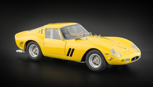 CMC : Preview : Photos de la Ferrari 250 GTO jaune 1/18