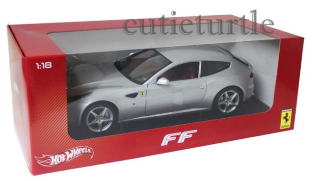 Nouveaut : Ferrari FF Grise HotWHeels 1/18