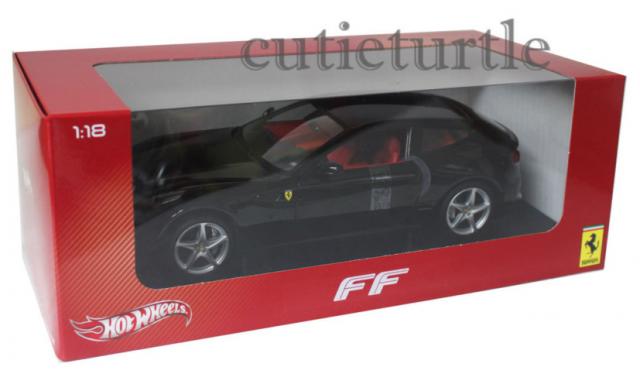 Nouveaut : Ferrari FF Noire HotWHeels 1/18