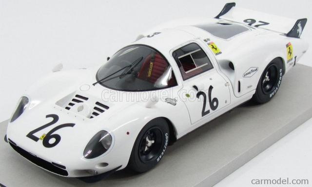 Tecnomodel : Retour sur la Ferrari 365 P2 Elephant N26 Le Mans 1967 1/18