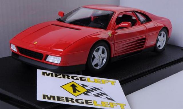 Nouveaut : Ferrari 348 TB Rouge HotWHeels 1/18