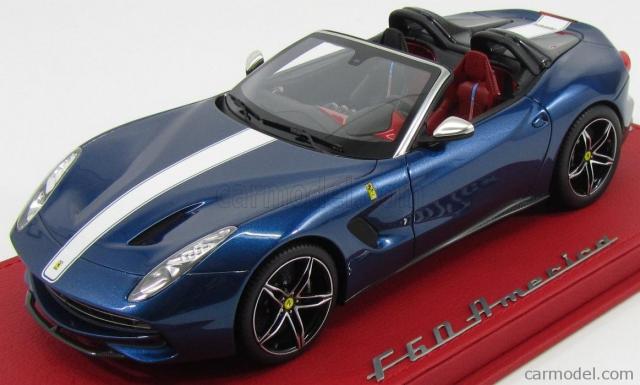 BBR : Nouveaut Dec. 2016 : Sortie de la Ferrari F60 America Bleue P18125 1/18