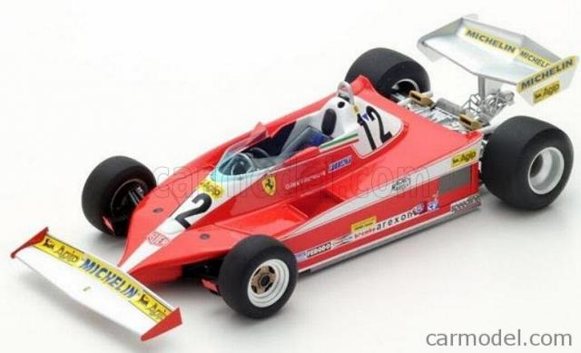 Looksmart : Preview Fin 2017 : Ferrari 312 T3 GP du Canada 1978 Gilles Villeneuve 1/18
