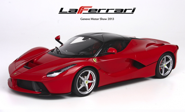 BBR : Premires photos de la Ferrari LaFerrari au 1/18
