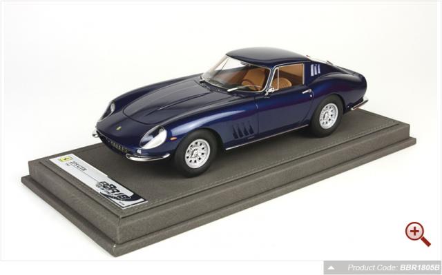 BBR : A venir : Ferrari 275 GTB/4 Bleu Tour de France  1/18