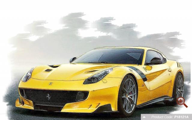 BBR : Preview 2016 : Annonce de la Ferrari F12 tdf au 1/18