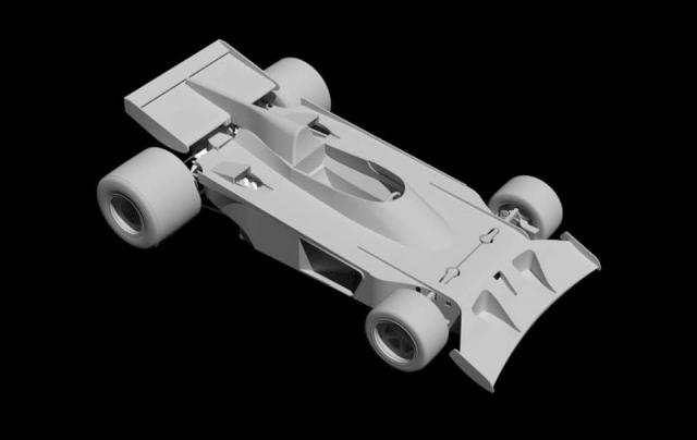 A.R. Scale Models : Preview Fin 2018 : Master 3D de la future  Ferrari 312 B3 Spazzaneve au 1/18 de l'artisan italien