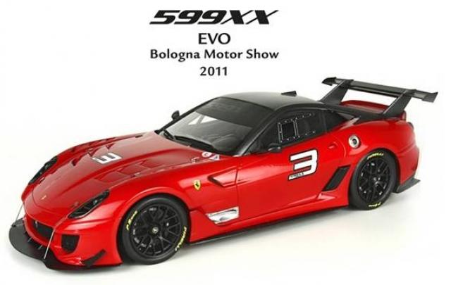 La 599XX Evo dans les cartons de BBR au 1/18