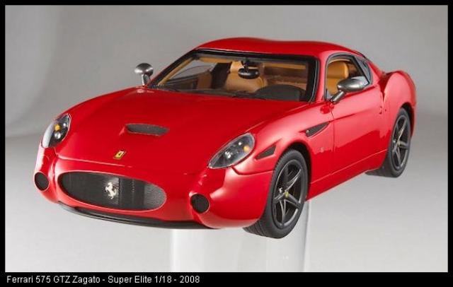 Photos officielles de la 575 GTZ Zagato Super Elite 1/18