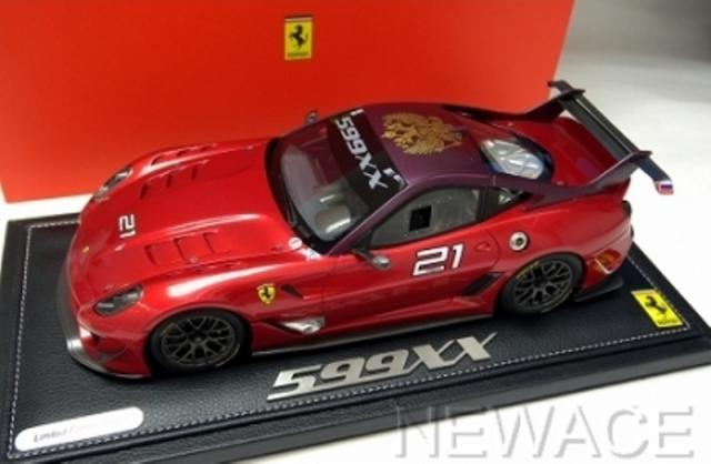 BBR : Ferrari 599 XX EVO #21 Paul Ricard 2012 au 1/18