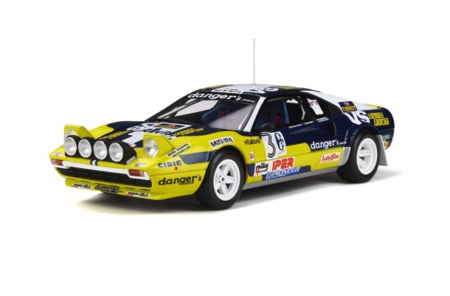 Otto Models : Nouveaut Nov. 2019 : Sortie de la Ferrari 308 Groupe 4 Rally 4 Regioni 1981 au 1/18