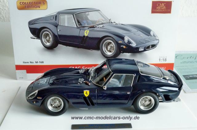 CMC : Nouveaut Mars 2016 : Ferrari 250 GTO "Midnight-Blue" - Amelia Island 2016 Special Edition 1/18