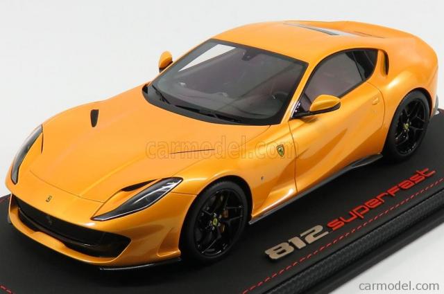 BBR : Retour sur la Ferrari 812 Superfast Giallo Tristrato - Ref P18147C 1/18