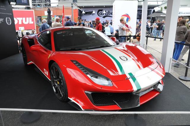 BBR : Preview 2018/2019 : La Ferrari 488 Pista Piloti Ferrari annonce au 1/18