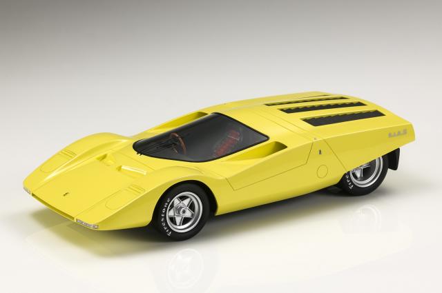 Top Marques : Preview 2019 : La Ferrari 512S Pininfarina en jaune annonce au 1/18 !