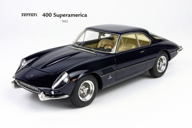 BBR : Nouveaut avril 2015 : Ferrari 400 Superamerica bleu fonc BBR1815A 1/18