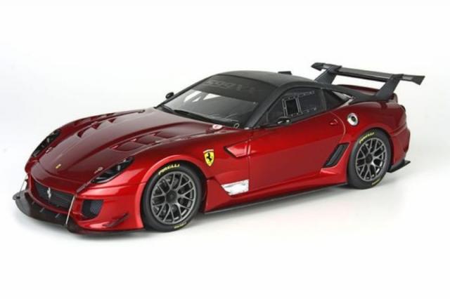 BBR : Photo de la Ferrari 599 XX EVO Rosso F1 2007 au 1/18