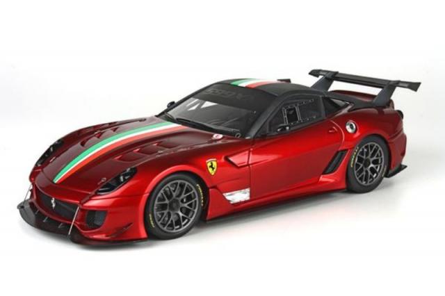 BBR : Ferrari 599 XX EVO Rosso F1 2007 Italian Flag 1/18