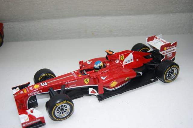 HotWheels : Retour sur la Ferrari F138 (F1 2013) de Fernando Alonso au 1/18