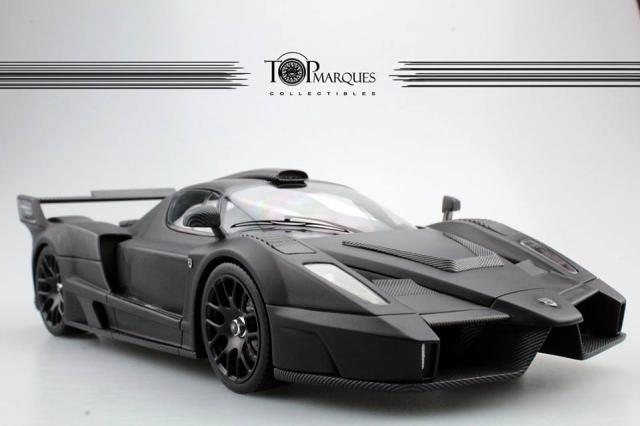 Top Marques : Preview Septembre 2018 : Autres photos de la future Gemballa Enzo MIG-U1 Noir mat au 1/18