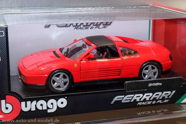 Nuremberg 2015 : Burago : Photos de la Ferrari 348 TS R&P 1/18