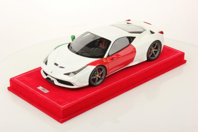 MR Models : Nouveaut : Dcouvrez la Ferrari 458 Speciale Italy Configuration 1/18