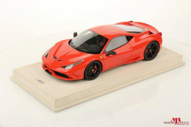 MR Models : Nouveaut : Dcouvrez la Ferrari 458 Speciale Rosso Dino 1/18