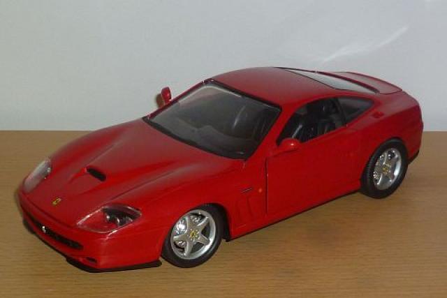 Vintage : Ferrari 550 Maranello Anson Rouge 1/18